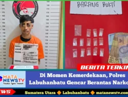 Di Momen Kemerdekaan, Polres Labuhanbatu Gencar Berantas Narkoba