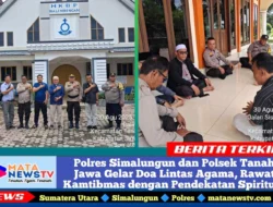Polres Simalungun dan Polsek Tanah Jawa Gelar Doa Lintas Agama, Rawat Kamtibmas dengan Pendekatan Spiritual