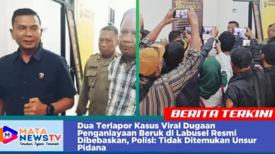 Dua Terlapor Kasus Viral Dugaan Penganiayaan Beruk di Labusel Resmi Dibebaskan, Polisi: Tidak Ditemukan Unsur Pidana