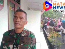 Koramil 05/BK Gelar Gerakan Pangan Murah (GPM), Warga Batang Kuis Antusias
