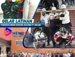 Korem 022/PT Gelar Latihan Penanggulangan Bencana Bersama PT Inalum
