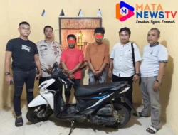 Ungkap Pelaku Curanmor, Wujudkan Kamtibmas Melalui Kerja Cepat dan Tepat
