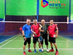 Semarak HUT RI ke -80, President Director PT BNCT Ramaikan Pertandingan Bulu Tangkis