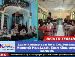 Lapas Rantauprapat Gelar Doa Bersama: Mengetuk Pintu Langit, Suara Cinta untuk Indonesia