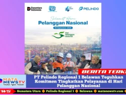 PT Pelindo Regional 1 Belawan Teguhkan Komitmen Tingkatkan Pelayanan di Hari Pelanggan Nasional
