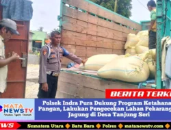 Polsek Indra Pura Dukung Program Ketahanan Pangan Lewat Pemanfaatan Lahan Pekarangan,
