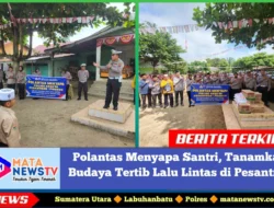 Polantas Menyapa Santri, Tanamkan Budaya Tertib Lalu Lintas di Pesantren
