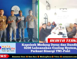 Kapolsek Medang Deras dan Dandim 0208 Laksanakan Cooling System, Perkuat Sinergi TNI–Polri