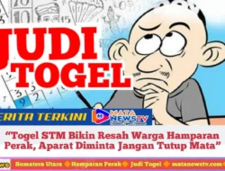 Diduga Libatkan Oknum, Judi Togel STM di Hamparan Perak Raup Puluhan Juta Tiap Hari”