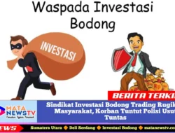 Sindikat Investasi Bodong Trading Rugikan Masyarakat, Korban Tuntut Polisi Usut Tuntas