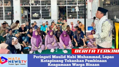 Peringati Maulid Nabi Muhammad, Lapas Kotapinang Tekankan Pembinaan Keagamaan Warga Binaan