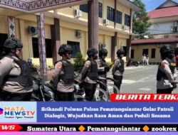 Srikandi Polwan Polres Pematangsiantar Gelar Patroli Dialogis, Wujudkan Rasa Aman dan Peduli Sesama