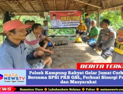 Polsek Kampung Rakyat Gelar Jumat Curhat Bersama SPSI PKS GSL, Perkuat Sinergi Polri dan Masyarakat