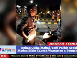 Gara Gara Tarif Parkir Meroket Berujung Cekcok Antara Wartawan Dengan Pengawas Parkir Regale Internasional Convention Center