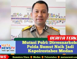 Mutasi Polri: Dirresnarkoba Polda Sumut Naik Jadi Kapolrestabes Medan