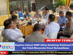 Kapolres Labusel AKBP Aditya Sembiring: Kolaborasi Polri dan Tokoh Masyarakat Kunci Harkamtibmas