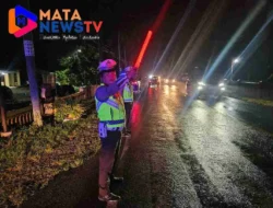 Sat Lantas Polres Simalungun Gelar Blue Light Patrol, Antisipasi Pelanggaran dan Kejahatan Jalanan