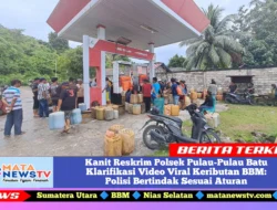 Kanit Reskrim Polsek Pulau-Pulau Batu Klarifikasi Video Viral Keributan BBM: Polisi Bertindak Sesuai Aturan
