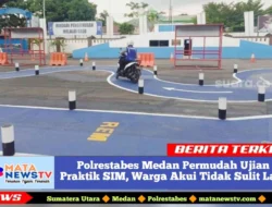 Polrestabes Medan Permudah Ujian Praktik SIM, Warga Akui Tidak Sulit Lagi
