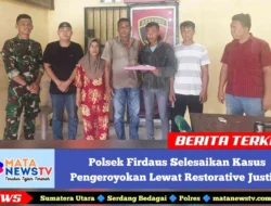 Polsek Firdaus Selesaikan Kasus Pengeroyokan Lewat Restorative Justice