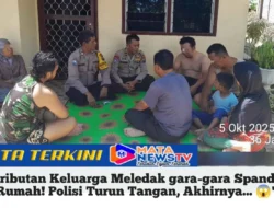 “Keributan Keluarga Meledak gara-gara Spanduk Rumah! Polisi Turun Tangan, Akhirnya… “