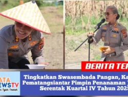 Tingkatkan Swasembada Pangan, Kapolres Pematangsiantar Pimpin Penanaman Jagung Serentak Kuartal IV Tahun 2025
