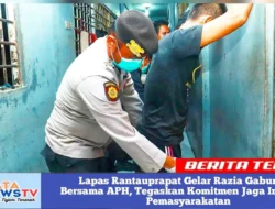 Bukan Sekadar Razia: Ini Aksi Total Lapas Rantauprapat dan APH Demi Menjaga Marwah Pemasyarakatan