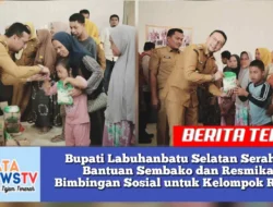 Bupati Fery Sahputra Simatupang Serahkan Bantuan dan Buka Bimbingan Sosial bagi Disabilitas, Lansia, dan Masyarakat Rentan di Labuhanbatu Selatan