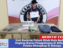 Unit Reskrim Polsek Bilah Hulu Berhasil Ungkap Kasus Penggelapan di Alfamart, Pelaku Ditangkap di Sibolga