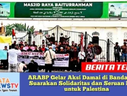 ARABP Gelar Aksi Damai di Banda Aceh, Suarakan Solidaritas dan Seruan Boikot untuk Palestina