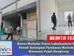 Satres Narkoba Polres Labuhanbatu Gelar Patroli Antisipasi Peredaran Narkoba di Kawasan Pajak Hongkong