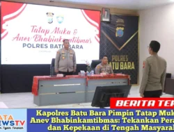 Kapolres Batu Bara Pimpin Tatap Muka dan Anev Bhabinkamtibmas: Tekankan Peran Aktif dan Kepekaan di Tengah Masyarakat