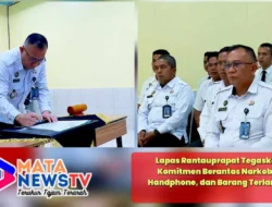 Lapas Rantauprapat Tegaskan Komitmen Berantas Narkoba, Handphone, dan Barang Terlarang