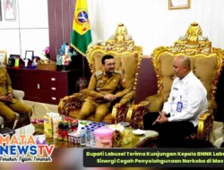 Bupati Labusel Terima Kunjungan Kepala BNNK Labura: Perkuat Sinergi Cegah Penyalahgunaan Narkoba di Masyarakat