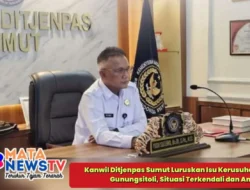 Kanwil Ditjenpas Sumut Luruskan Isu Kerusuhan di Lapas Gunungsitoli, Situasi Terkendali dan Aman