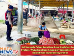 Sat Samapta Polres Batu Bara Gelar Kegiatan Cooling System, Wujudkan Rasa Aman dan Sampaikan Pesan Kamtibmas kepada Masyarakat