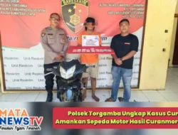Polsek Torgamba Ungkap Kasus Curat, Amankan Sepeda Motor Hasil Curanmor di Riau