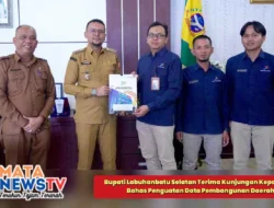 Bupati Labuhanbatu Selatan Terima Kunjungan Kepala BPS, Bahas Penguatan Data Pembangunan Daerah