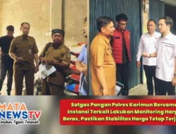 Satgas Pangan Polres Karimun Bersama Instansi Terkait Lakukan Monitoring Harga Beras, Pastikan Stabilitas Harga Tetap Terjaga