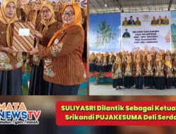 SULIYASRI Dilantik Sebagai Ketua DPD Srikandi PUJAKESUMA Deli Serdang