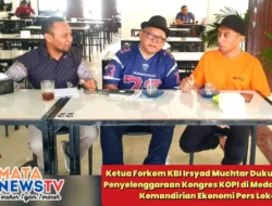Ketua Forkom KBI Irsyad Muchtar Dukung Penuh Penyelenggaraan Kongres KOPI di Medan: Dorong Kemandirian Ekonomi Pers Lokal