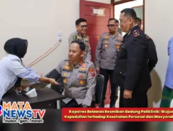 Kapolres Belawan Resmikan Gedung Poliklinik: Wujud Kepedulian terhadap Kesehatan Personel dan Masyarakat