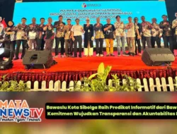 Bawaslu Kota Sibolga Raih Predikat Informatif dari Bawaslu RI