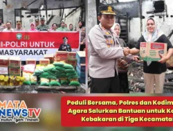Peduli Bersama, Polres dan Kodim 0108/Agara Salurkan Bantuan untuk Korban Kebakaran di Tiga Kecamatan