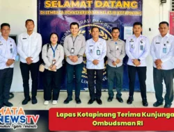 Lapas Kotapinang Terima Kunjungan Ombudsman RI