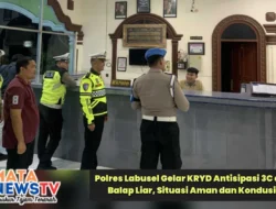 Polres Labusel Gelar KRYD Antisipasi 3C dan Balap Liar, Situasi Aman dan Kondusif