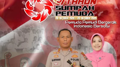 Kapolres Simalungun Sampaikan Ucapan Selamat Hari Sumpah Pemuda ke-97: “Pemuda Pemudi Bergerak, Indonesia Bersatu”