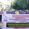 Polres Nias Selatan Kukuhkan 22 Anggota Patroli Keamanan Sekolah SMA Katolik Bintang Laut