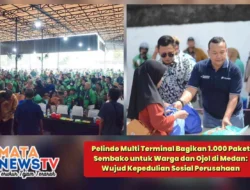 Pelindo Multi Terminal Bagikan 1.000 Paket Sembako untuk Warga dan Ojol di Medan: Wujud Kepedulian Sosial Perusahaan