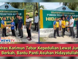 Polres Karimun Tebar Kepedulian Lewat Jumat Berkah, Bantu Panti Asuhan Hidayatullah